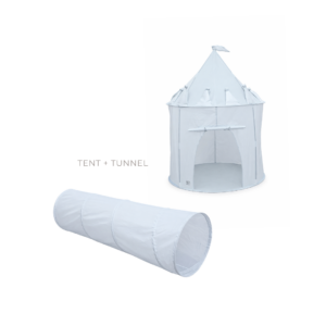 סט אוהל ומנהרה תכלת מבית בליס
